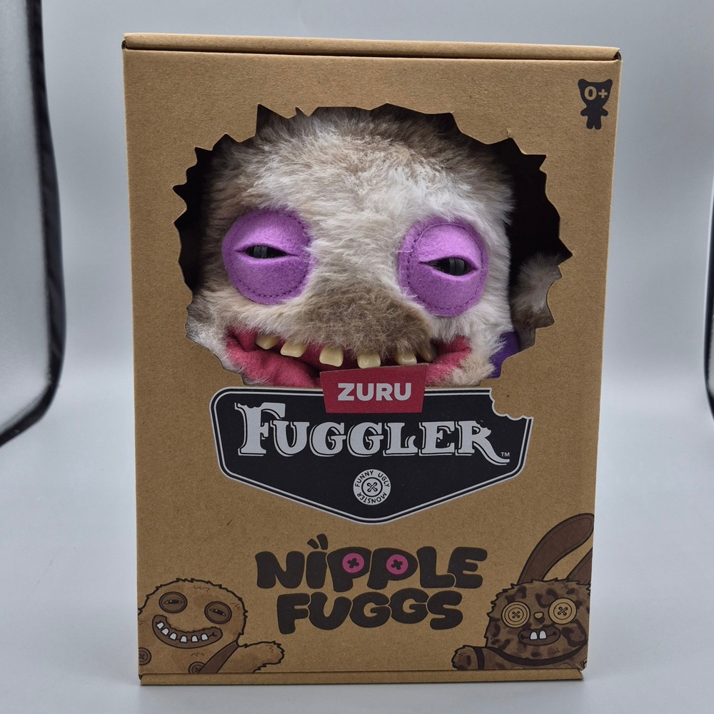 Zuru Fuggler Nipple Fuggs Shameless Goof Plush Monster Toy 15788D New in Box